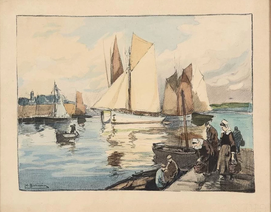 Concarneau, vista dal Passage Lanriec
